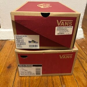 VANS Empty Shoe Boxes